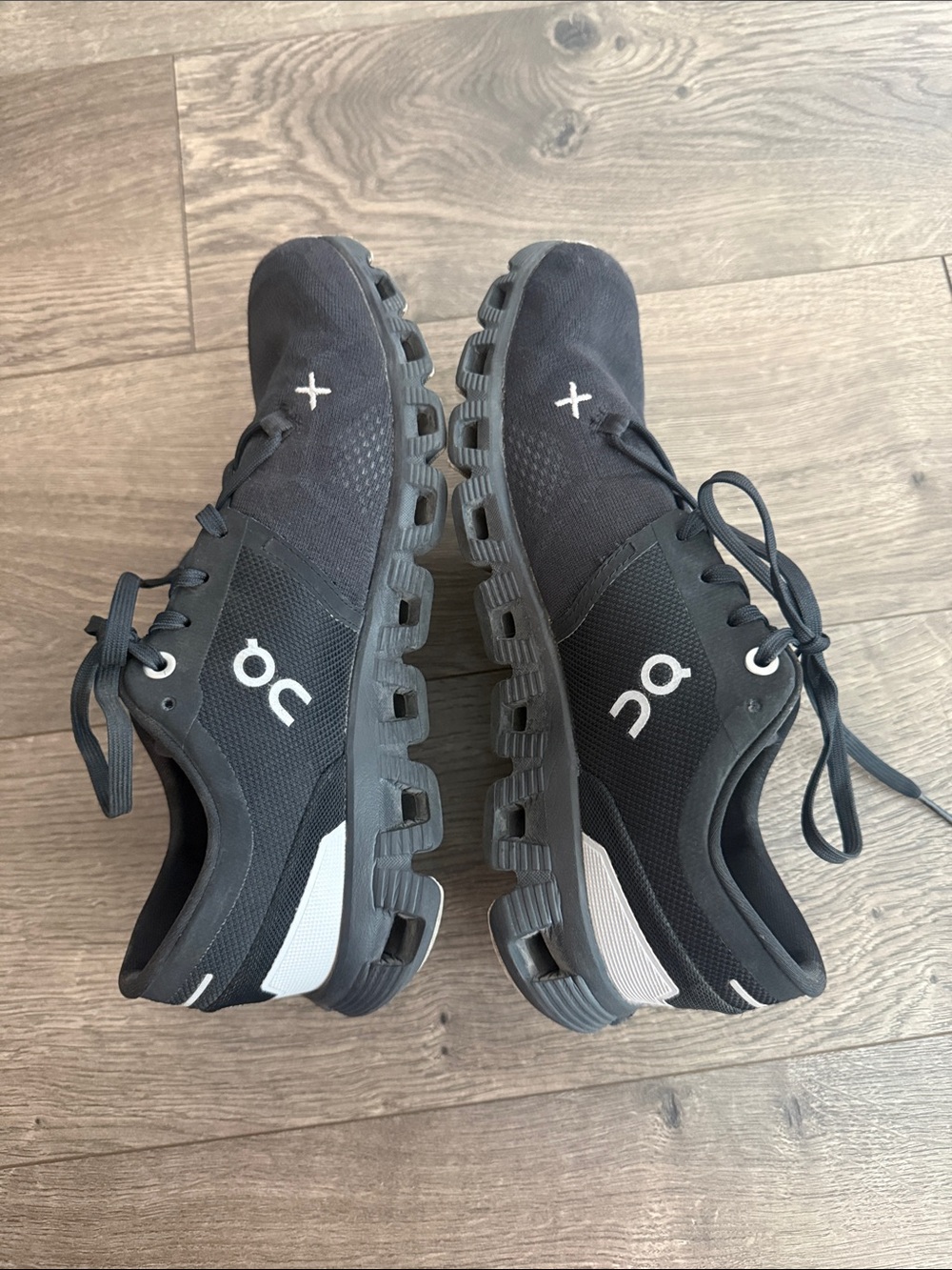 On Cloud x3 Black Athletic Running Sneakers 7 - Picture 5 of 8